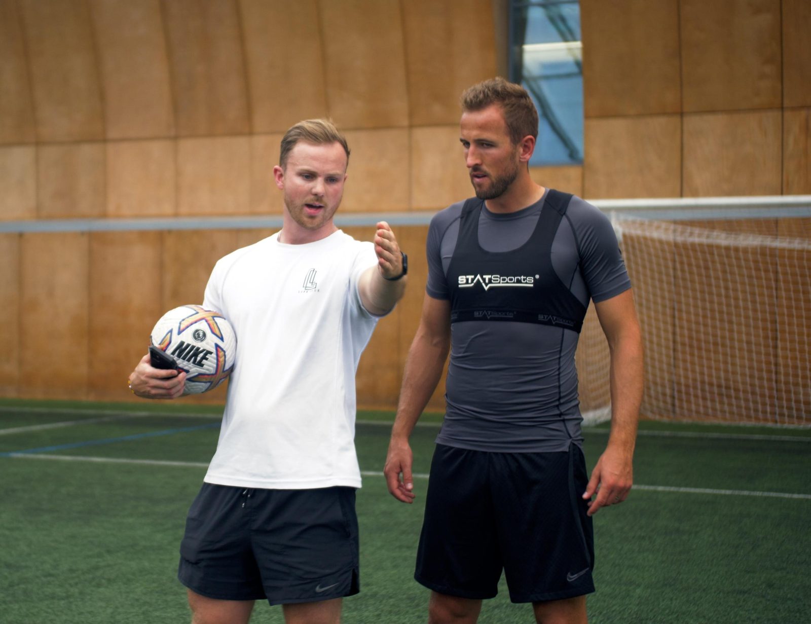Harry Kane behind the scenes