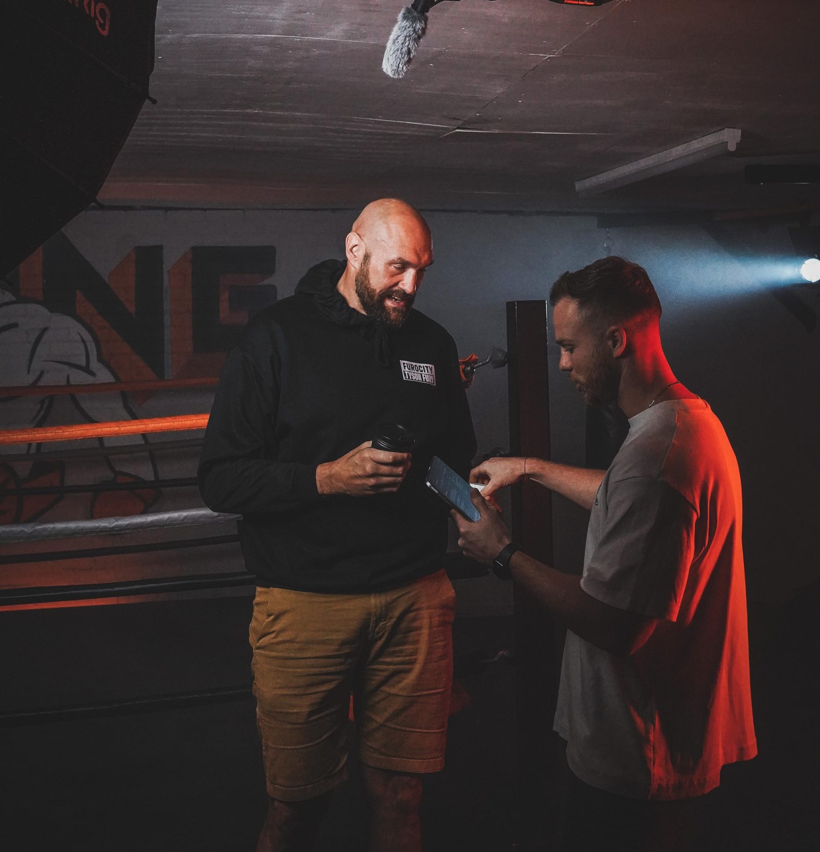 Tyson Fury BTS still