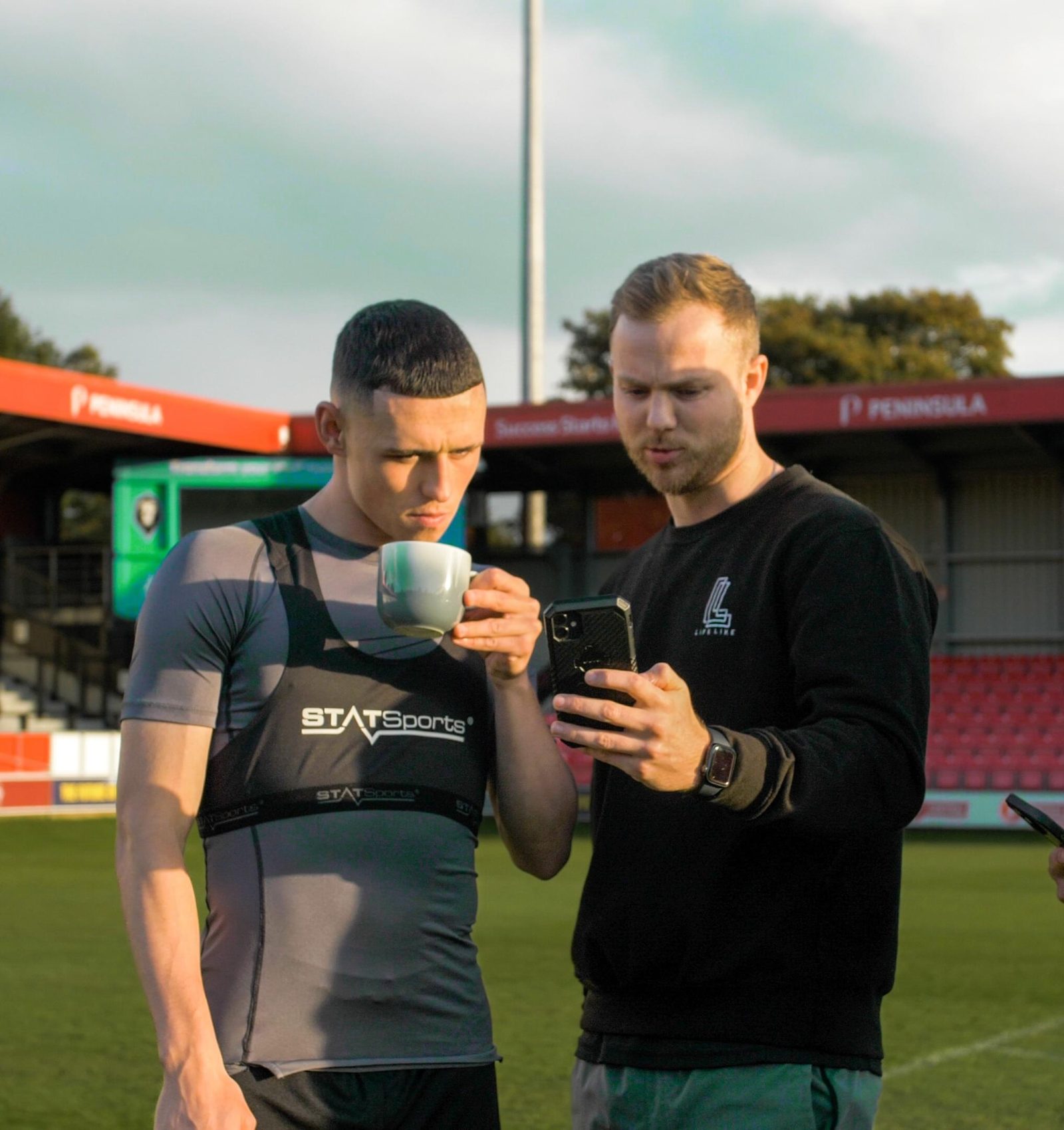 Phil Foden on a LifeLike Media shoot